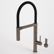 Caroma Liano II Pull Down Sink Mixer with Dual Spray - Lead Free, Brushed Bronze