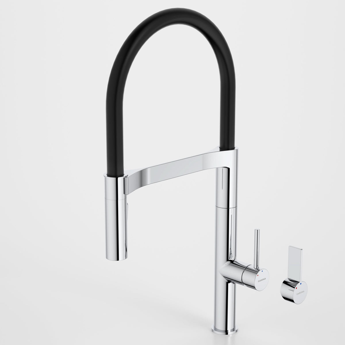Caroma Liano II Pull Down Sink Mixer with Dual Spray - Lead Free, Chrome