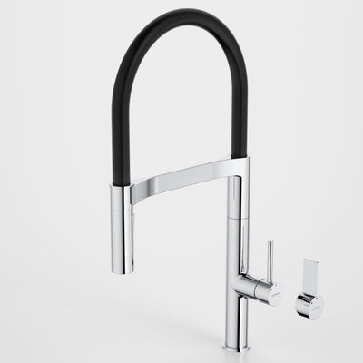 Caroma Liano II Pull Down Sink Mixer with Dual Spray - Lead Free, Chrome