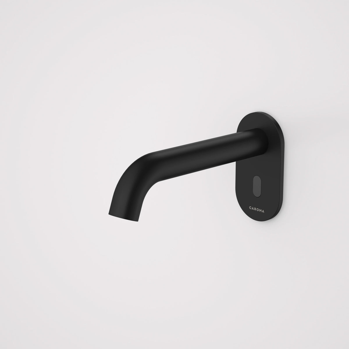 Caroma Liano II Sensor 175mm Wall Outlet Kit, Matte Black
