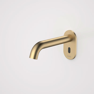 Caroma Liano II Sensor 175mm Wall Outlet Kit, Brushed Brass