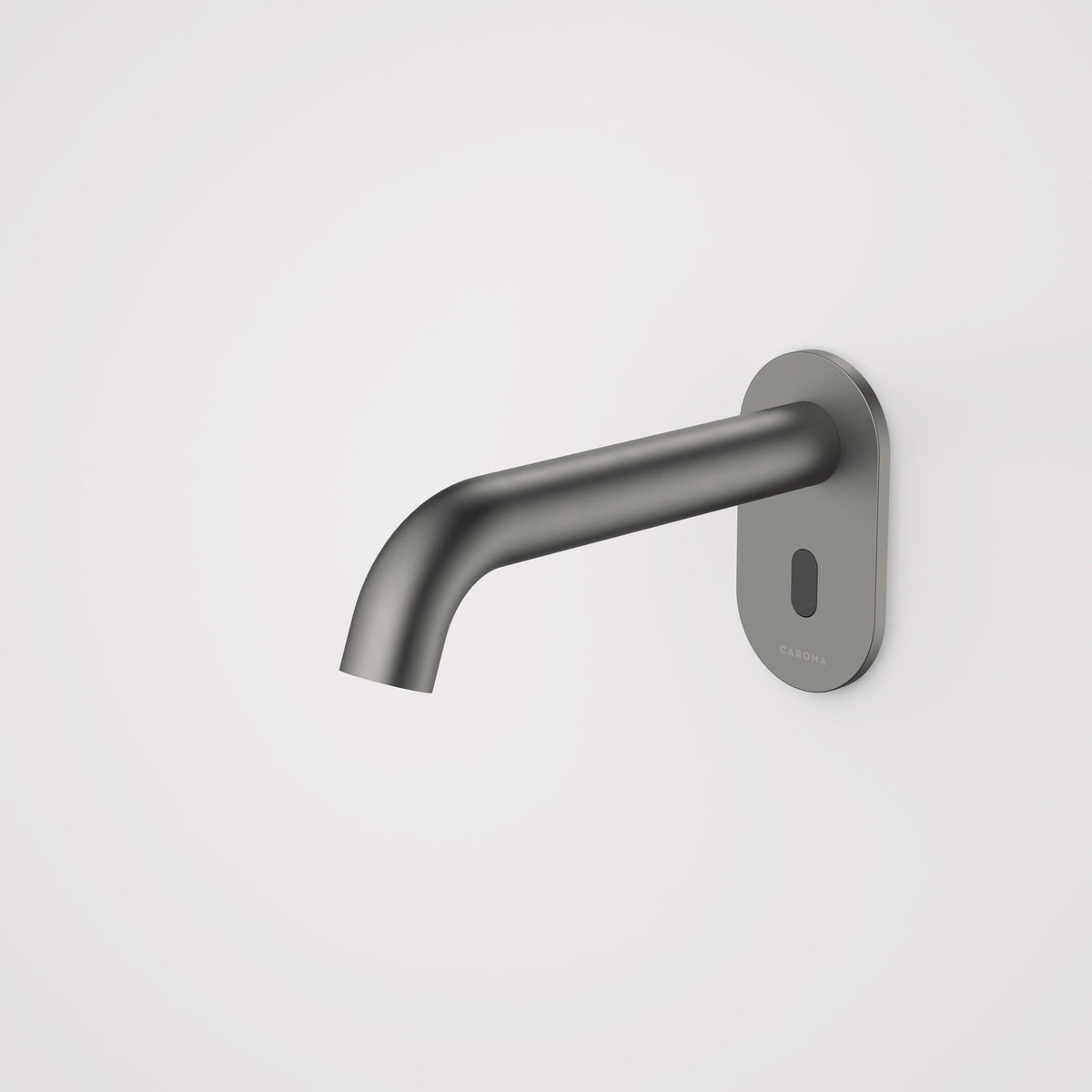 Caroma Liano II Sensor 175mm Wall Outlet Kit, Gun Metal Grey