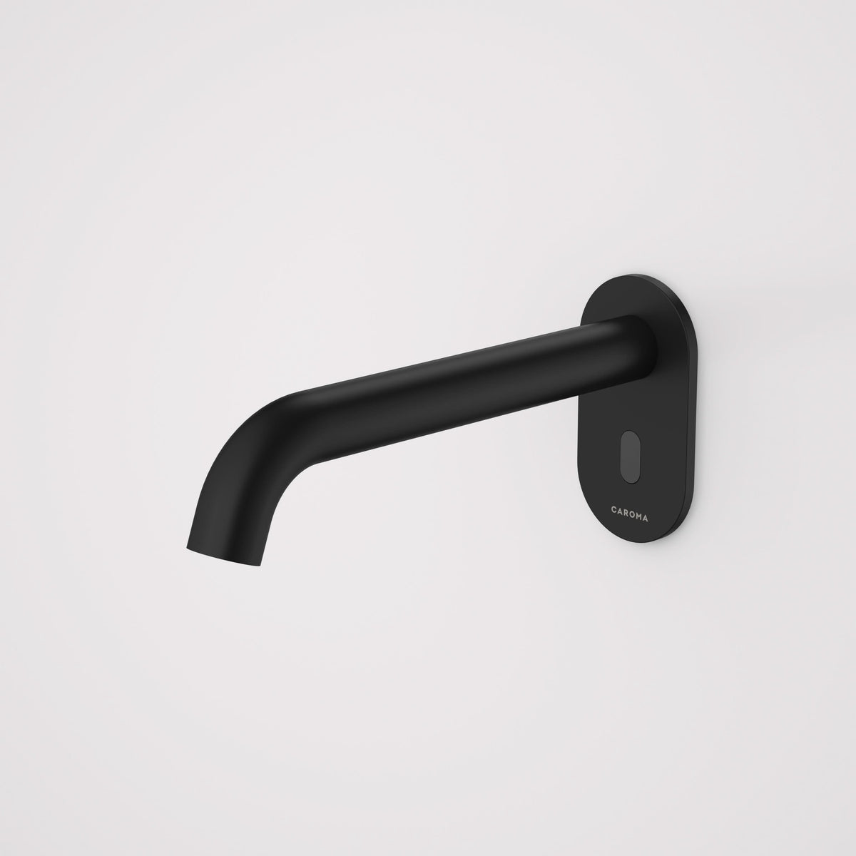 Caroma Liano II Sensor 210mm Wall Outlet Kit, Matte Black