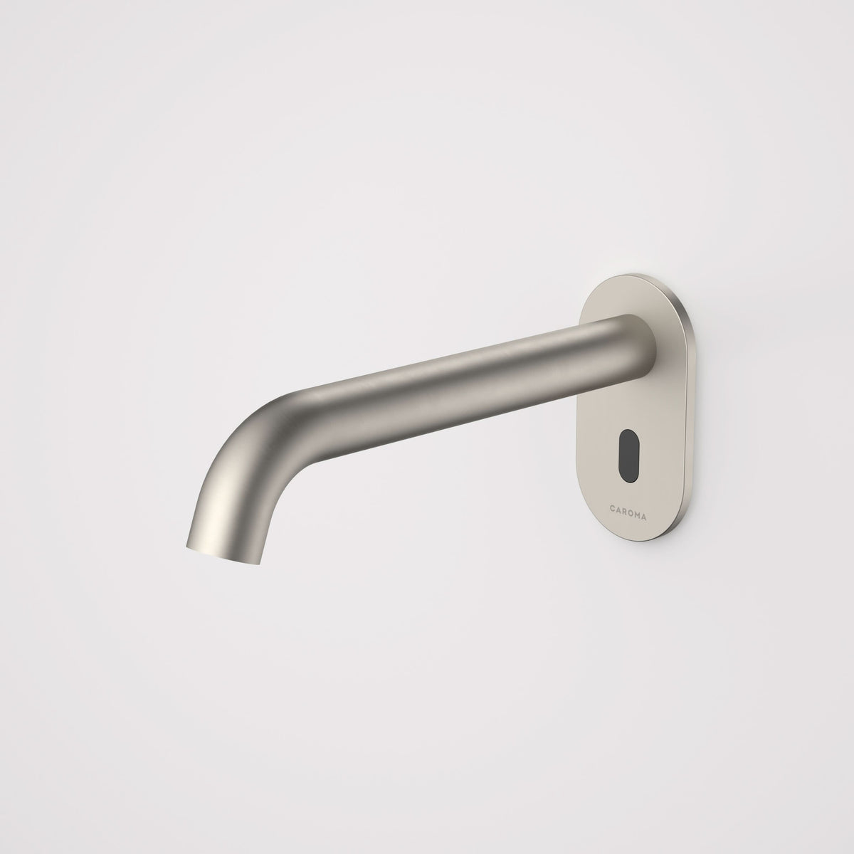 Caroma Liano II Sensor 210mm Wall Outlet Kit, Brushed Nickel