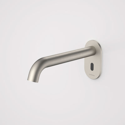 Caroma Liano II Sensor 210mm Wall Outlet Kit, Brushed Nickel
