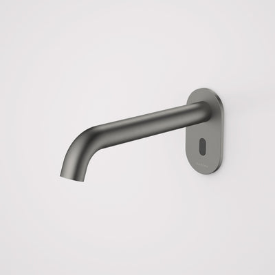 Caroma Liano II Sensor 210mm Wall Outlet Kit, Gunmetal