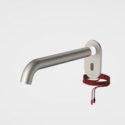 Caroma Liano II Sensor 210mm Wall Outlet Tap - Trim Only, Brushed Nickel
