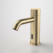 Caroma Liano II Sensor Hob Mounted Outlet Tap, Brushed Brass