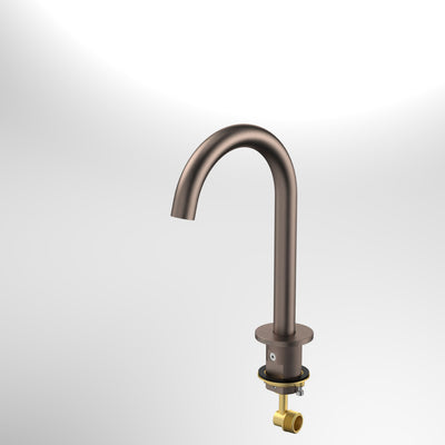 Caroma Liano II Hob Swivel Outlet 160mm - Lead Free, Brushed Bronze