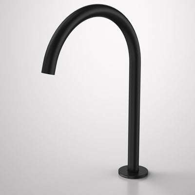 Caroma Liano II Hob Swivel Outlet 200mm, Matte Black