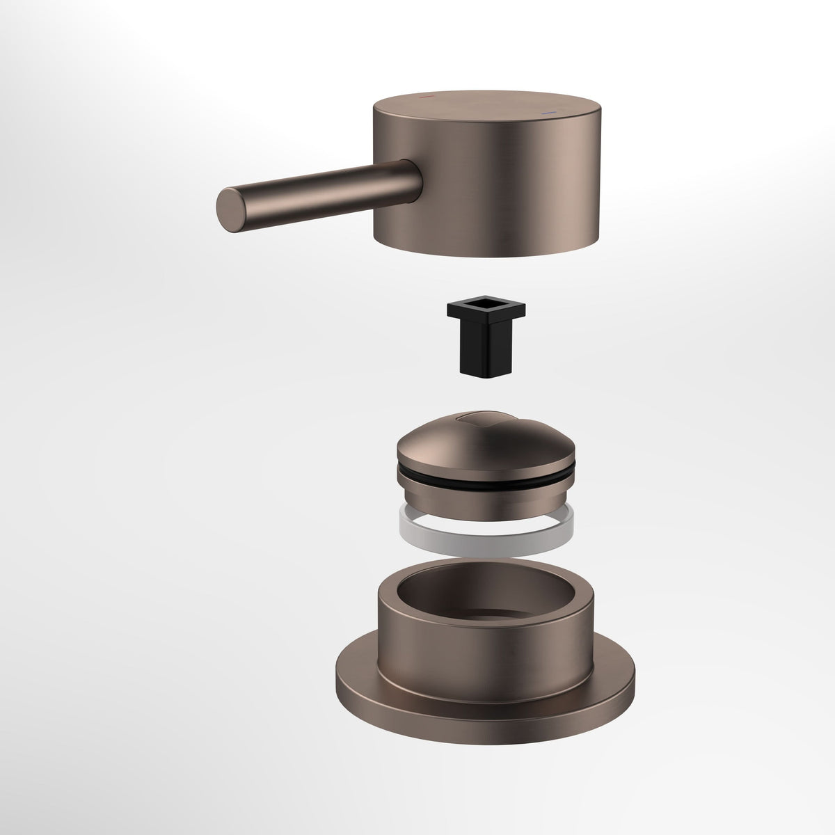 Caroma Liano II Hob Mixer - Trim Kit, Brushed Bronze