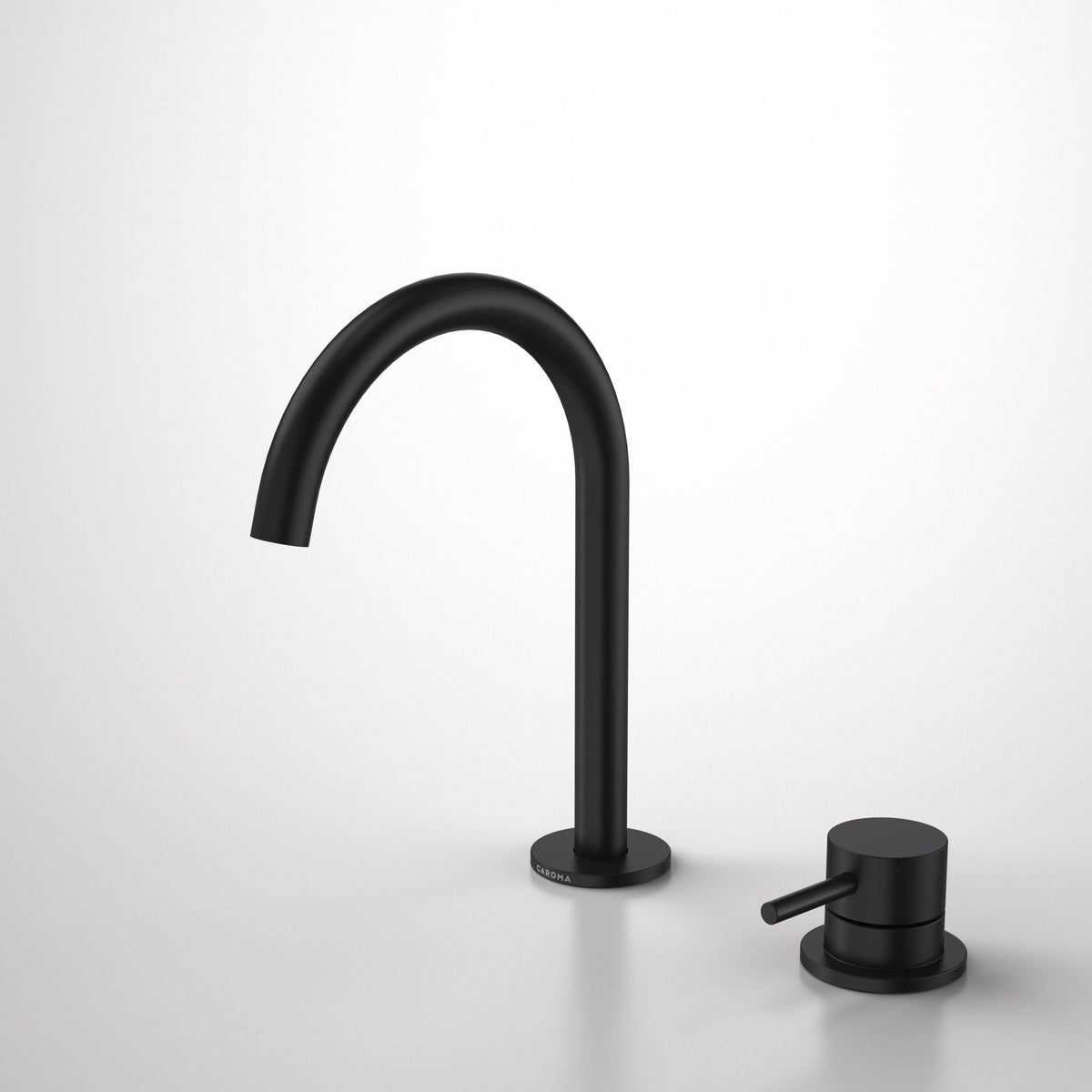 Caroma Liano II Hob Basin Mixer Set 160mm - Lead Free, Matte Black