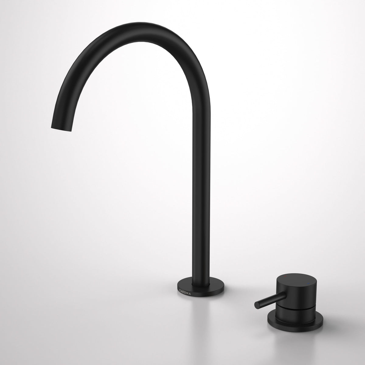 Caroma Liano II Hob Basin/Sink Mixer Set 200mm - Lead Free, Matte Black