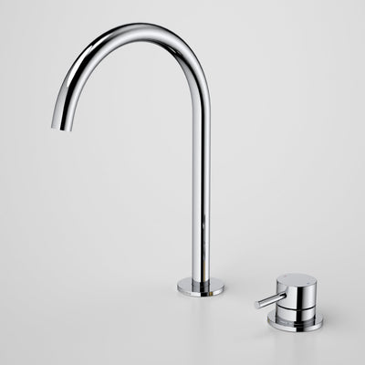Caroma Liano II Hob Basin/Sink Mixer Set 200mm - Lead Free, Chrome