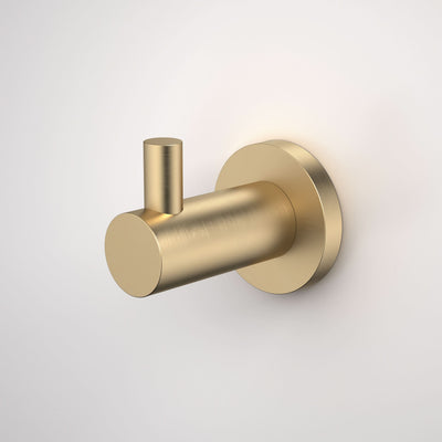 Caroma Liano II Robe Hook, Brushed Brass