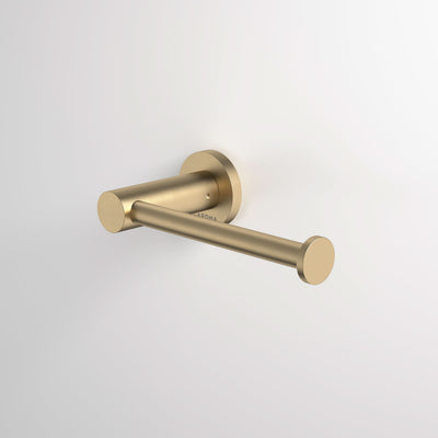 Caroma Liano II Toilet Roll Holder, Brushed Brass
