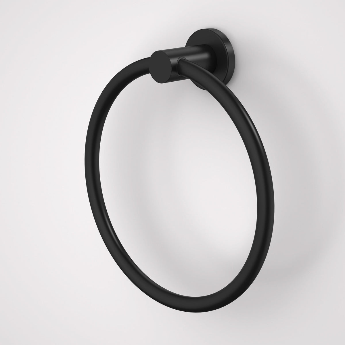 Caroma Liano II Towel Ring, Matte Black