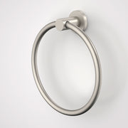 Caroma Liano II Towel Ring, Brushed Nickel