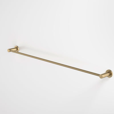 Caroma Liano II Single Towel Rail 840mm, Brushed Brass