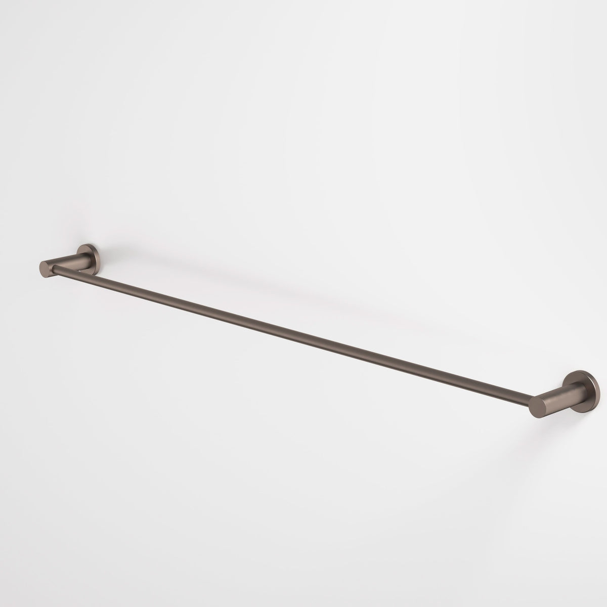 Caroma Liano II Single Towel Rail 840mm, Brushed Bronze