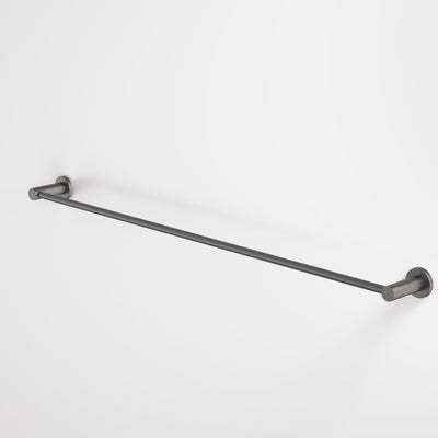 Caroma Liano II Single Towel Rail 840mm, Gunmetal