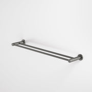 Caroma Liano II Double Towel Rail 640mm, Gunmetal