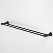 Caroma Liano II Double Towel Rail 840mm, Matte Black
