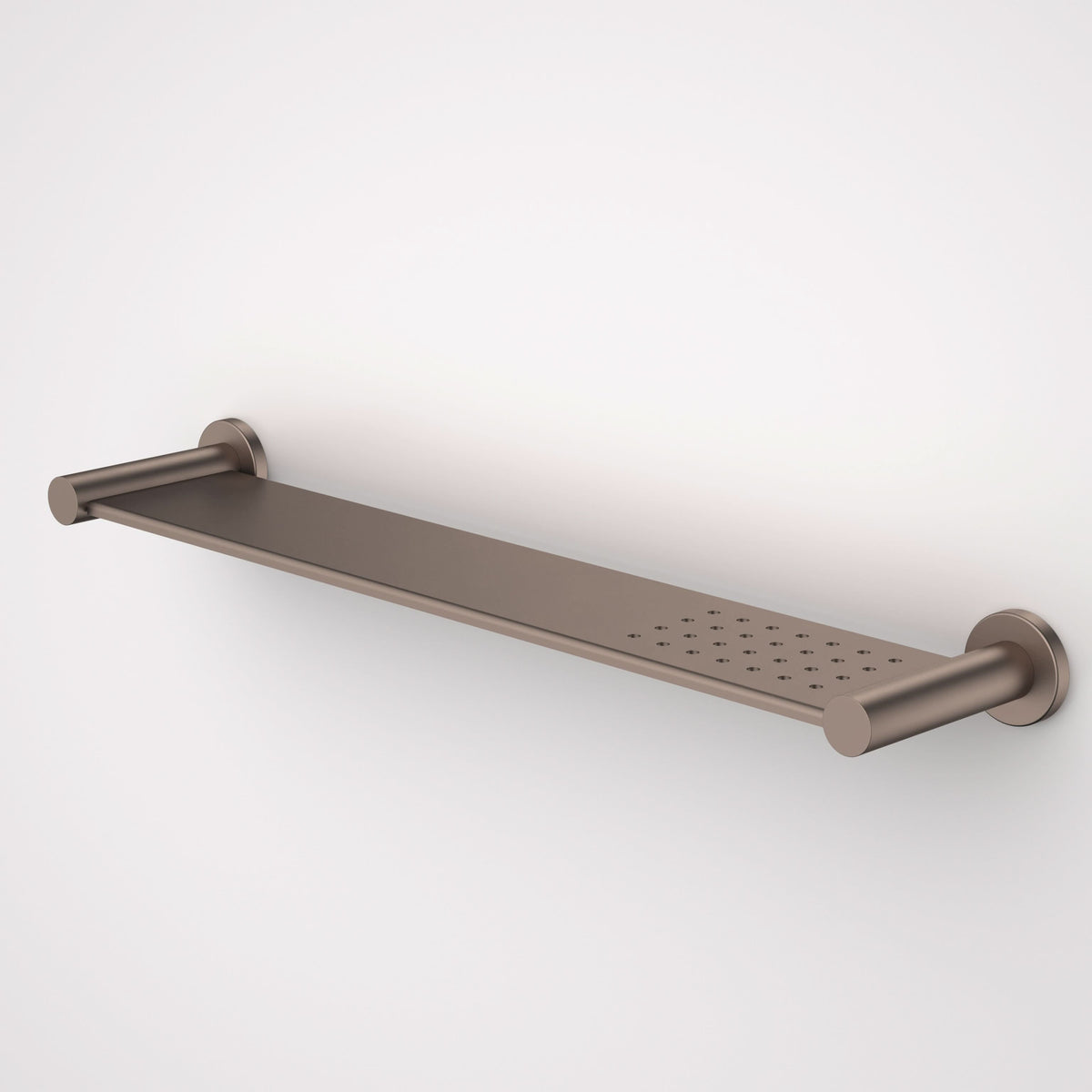 Caroma Liano II Bathroom Shelf, Brushed Bronze