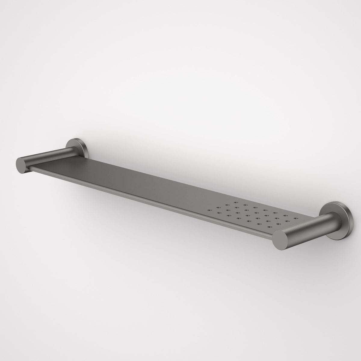 Caroma Liano II Bathroom Shelf, Gunmetal