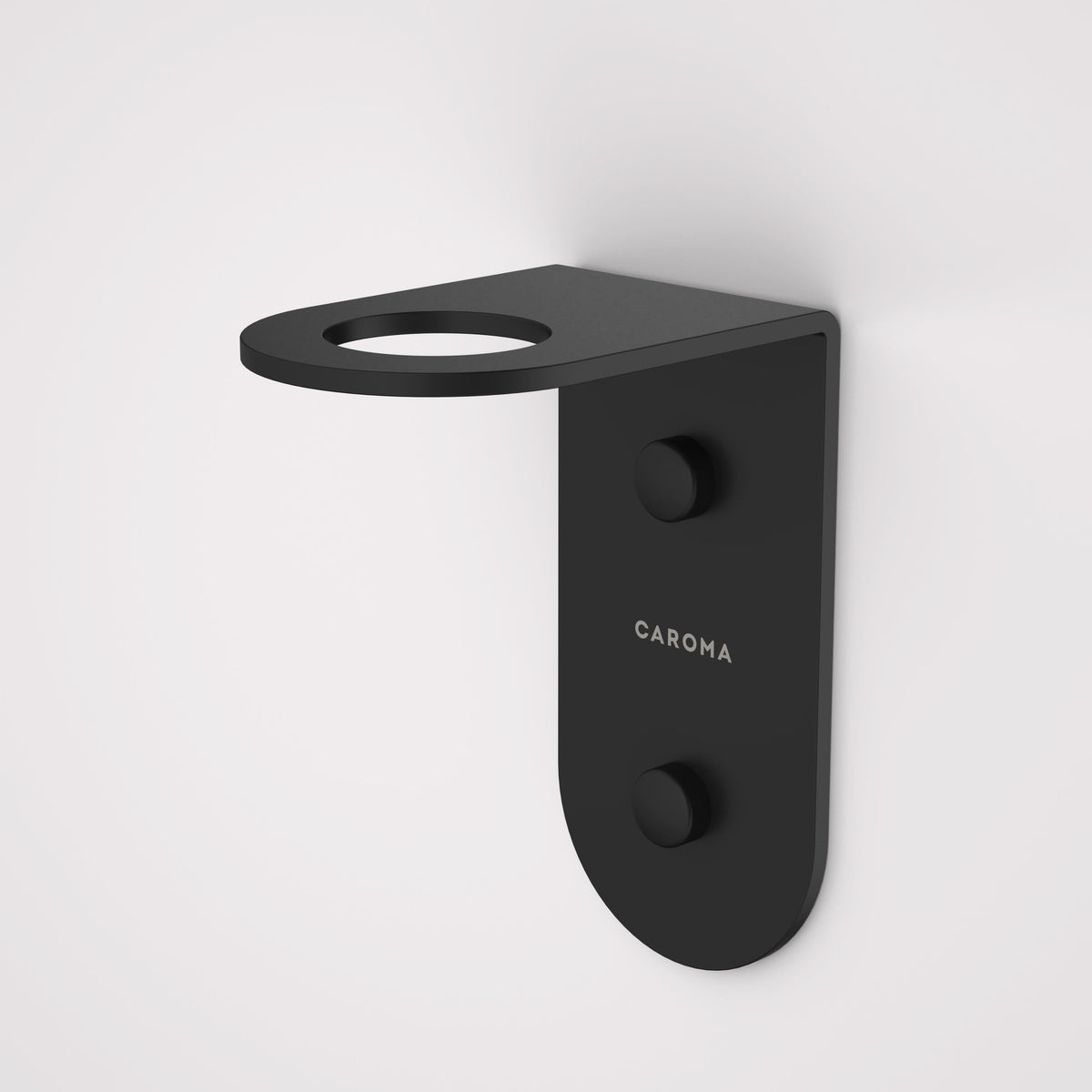 Caroma Liano II Soap Bottle Holder, Matte Black