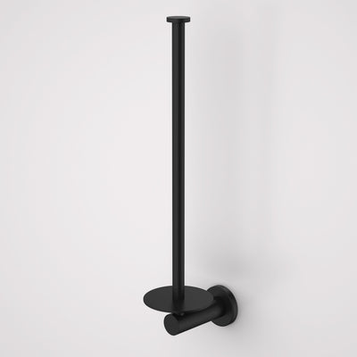 Caroma Liano II Spare Toilet Roll Holder, Matte Black