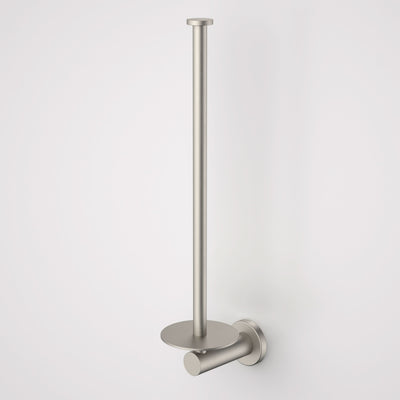Caroma Liano II Spare Toilet Roll Holder, Brushed Nickel