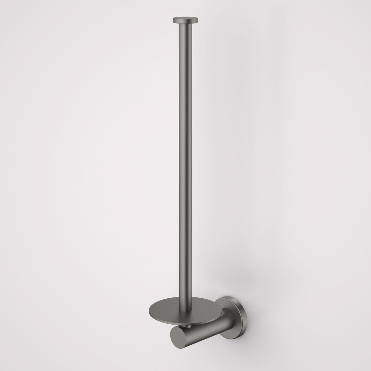 Caroma Liano II Spare Toilet Roll Holder, Gunmetal