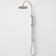 Caroma Liano II Rail Shower with Overhead, Brushed Nickel