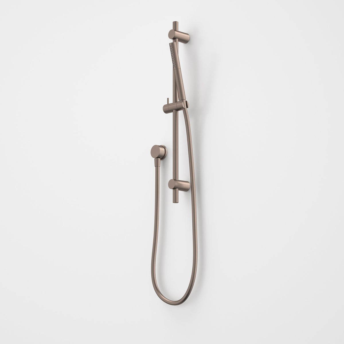 Caroma Liano II 3 Function Microphone Rail Shower, Brushed Bronze