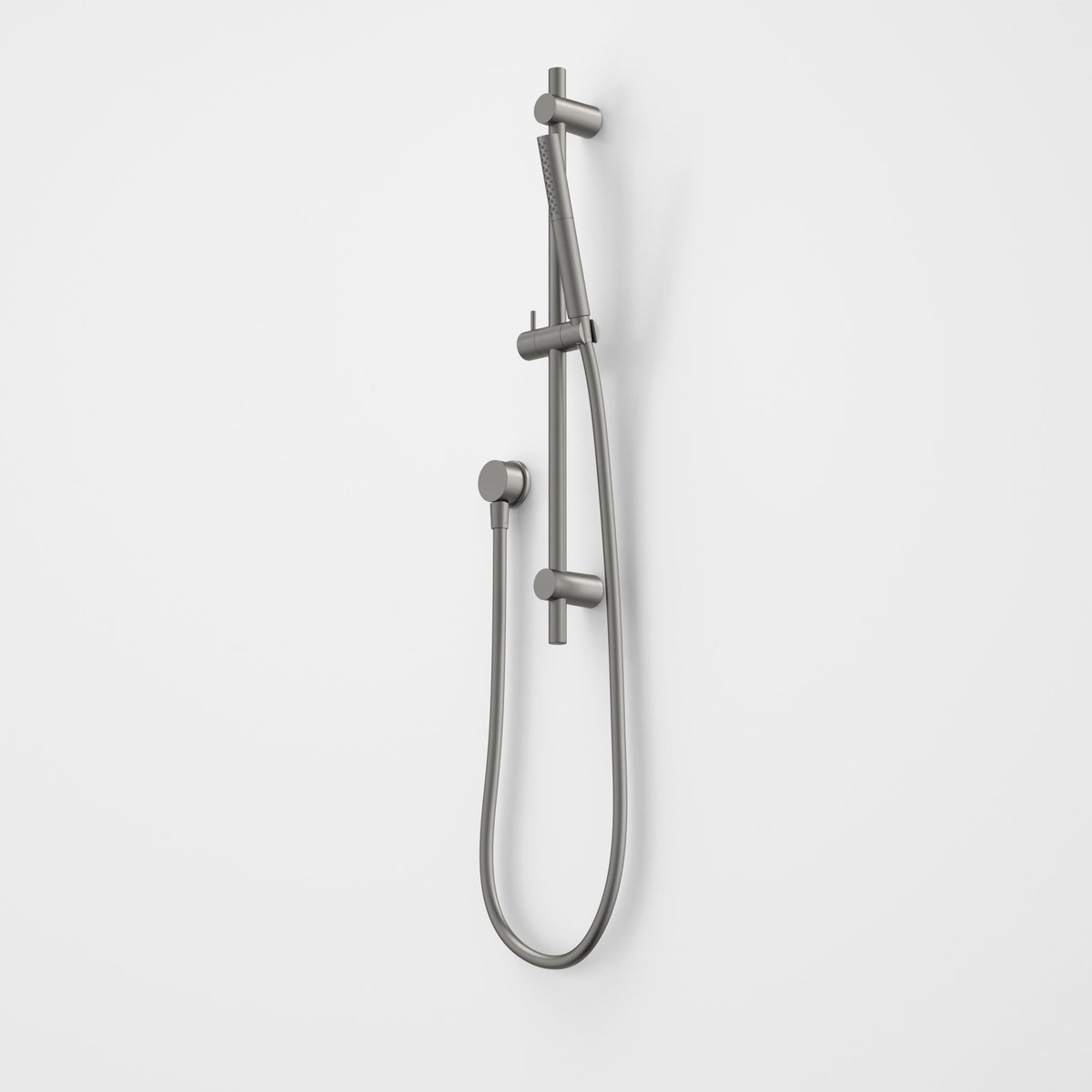 Caroma Liano II 3 Function Microphone Rail Shower, Gunmetal