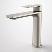 Caroma Urbane II Mid Tower Basin Mixer, Brushed Nickel