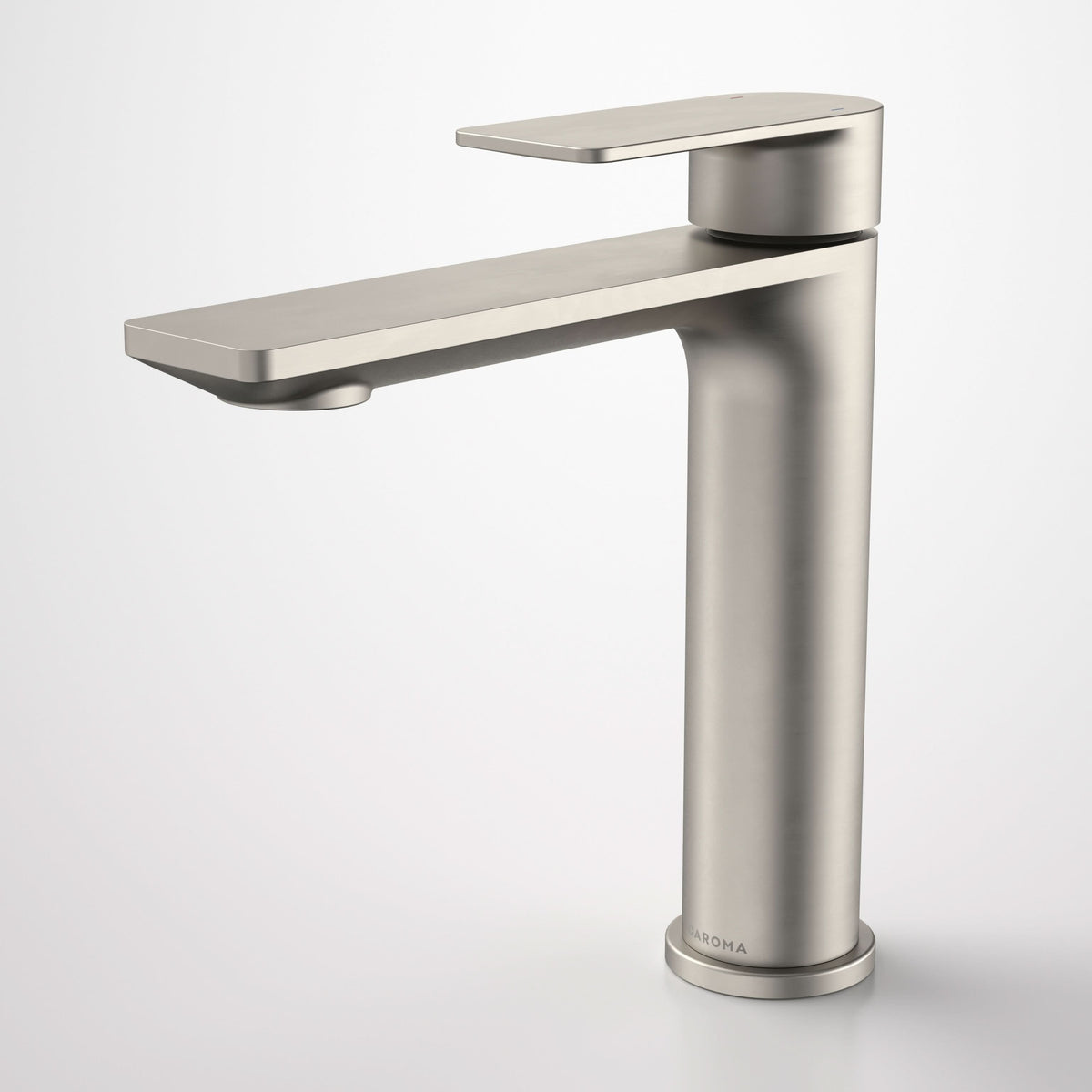 Caroma Urbane II Mid Tower Basin Mixer, Brushed Nickel