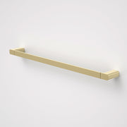 Caroma Luna Single Towel Rail 630mm, Brushed Brass