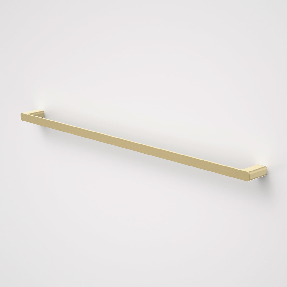 Caroma Luna Single Towel Rail 930mm, Brushed Brass