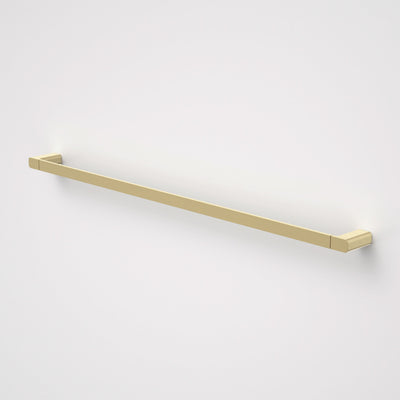 Caroma Luna Single Towel Rail 930mm, Brushed Brass