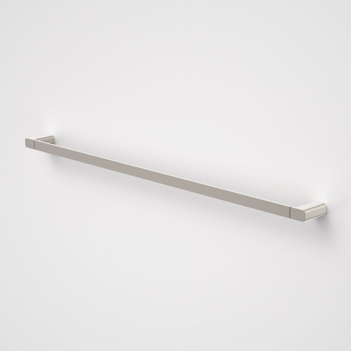 Caroma Luna Single Towel Rail 930mm, Brushed Nickel