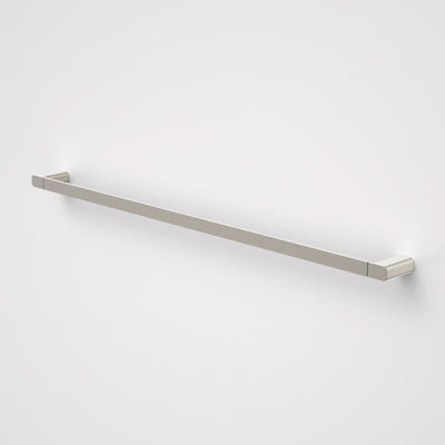 Caroma Luna Single Towel Rail 930mm, Brushed Nickel