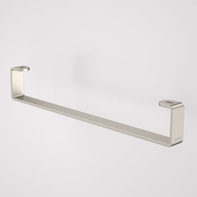 Caroma Urbane II Hand Wall Basin Integrated Rail, Brushed Nickel