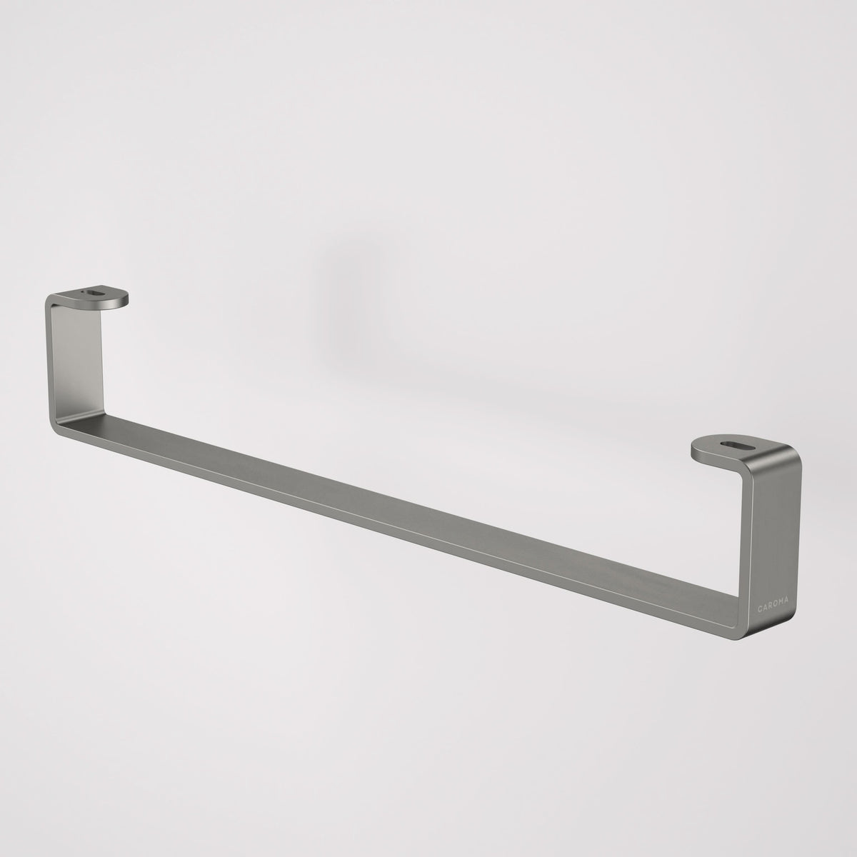 Caroma Urbane II Hand Wall Basin Integrated Rail, Gunmetal