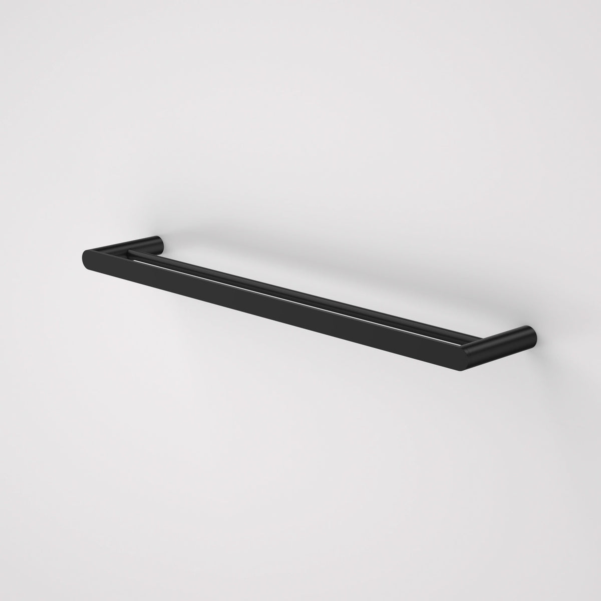 Caroma Urbane II 625mm Double Towel Rail, Matte Black