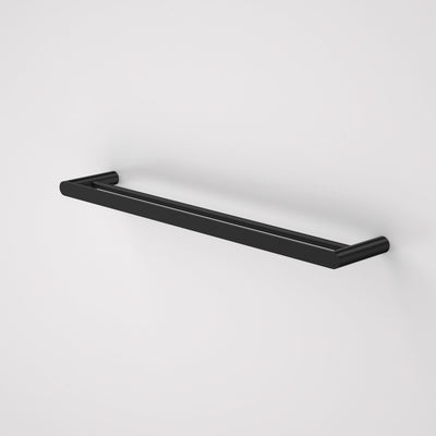 Caroma Urbane II 625mm Double Towel Rail, Matte Black