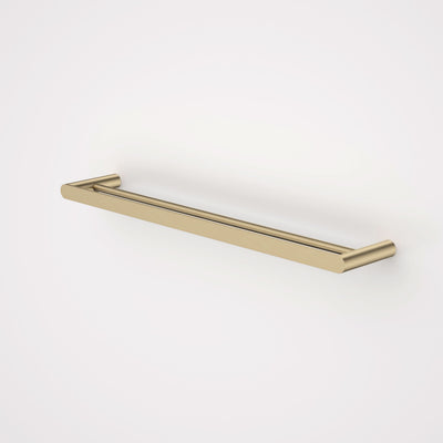 Caroma Urbane II 625mm Double Towel Rail, Brushed Brass