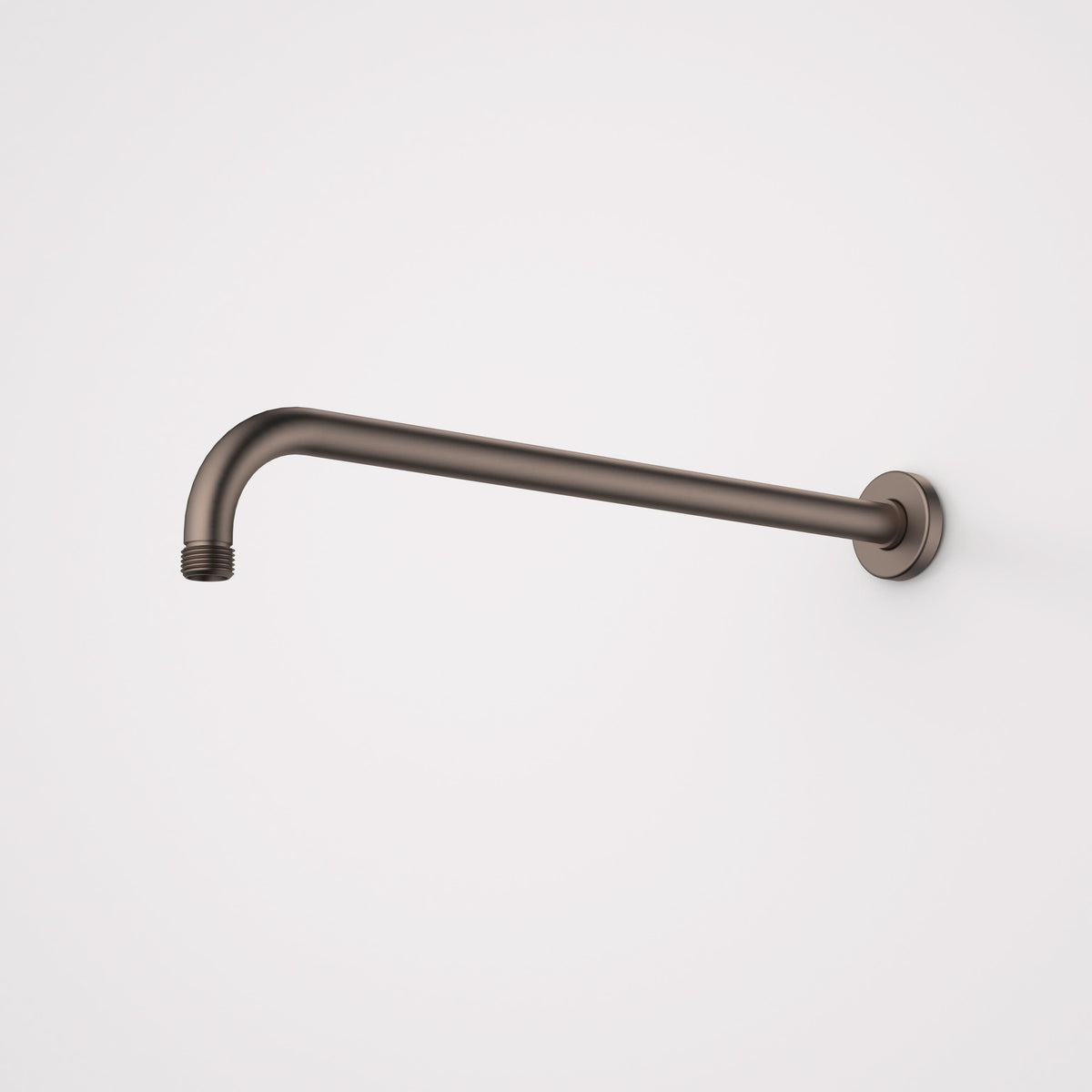 Caroma Urbane II 415mm Right Angled Shower Arm, Brushed Bronze