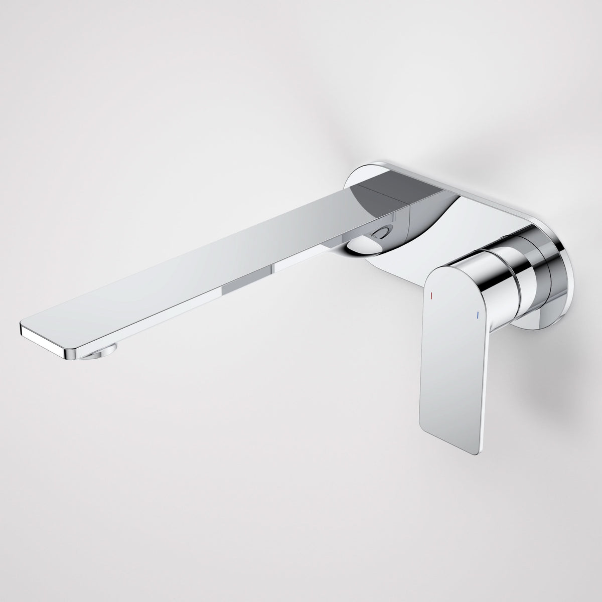 Caroma Urbane II 220mm Wall Basin / Bath Mixer - Round Cover Plate - Sales Kit - Lead Free, Chrome